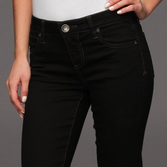 Kut from the Kloth - DIANA Woman’s Black Skinny Stretch Jeans - NWT - Size 10 - Picture 6 of 16